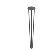 Kojelė Rei D8 x 710 mm, juoda