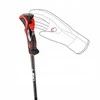 LEKI POLES 3D ​​AIRFOIL juodas/red 125