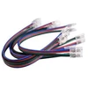 Lemlux CONNECTOR LED STRIP RGB 15CM CABLE 5PCS