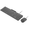 Klaviatūra Lenovo 310 USB-A su laidu Combo US English GX31R09775 Juodas
