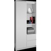 Top E Shop Biuro Knygų Lentyna - Topeshop Rs-80 Bily Biel, Balta