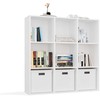Top E Shop MALAX 3x3 H Baltas SHELVING UNIT