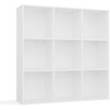 Top E Shop MALAX 3x3 H Baltas SHELVING UNIT