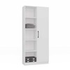 Top E Shop Topeshop RD-80 BIEL KPL office bookcase