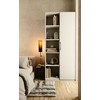 Top E Shop Topeshop RD-80 BIEL KPL office bookcase