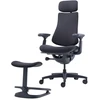 LiberNovo Omni 48 cm ergonominė kėdė (juoda)
