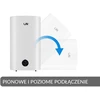 lin A05dd LIFVD1SMWH 80L UNIVERSAL baltas elektrinis vandens šildytuvas su WiFi