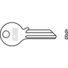LOB BLANK KEY AD100 NICKEL