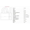 SPYNA PAKABINAMA ABUS 79268 52.2X89 MM