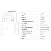 SPYNA PAKABINAMA ABUS 79269 57.1X94 MM