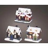 Lumineo Decoration "House" with LED lighting. 489745. 13 cm. 8 cm