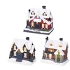 Lumineo Decoration "House" with LED lighting. 489745. 13 cm. 8 cm