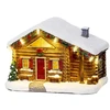 Lumineo Decoration "House" with LED lighting. 489352. 12.5 cm. 12 cm