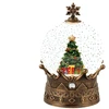 Lumineo Decoration "Sphere" with LED lighting. 488895. 19 cm. auksinis