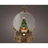 Lumineo Decoration "Sphere" with LED lighting. 488895. 19 cm. auksinis