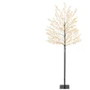 Lumineo Decoration "Tree" with LED lighting. 491627. 150 cm. juodas
