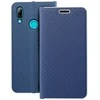 Forcell OEM atverčiamas dėklas Huawei P Smart 2019 Luna Book Carbon mėlynas