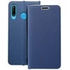 Forcell OEM atverčiamas dėklas Huawei P30 LITE Luna Book Carbon mėlynas