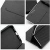 OEM atverčiamas dėklas iPhone 16 PLUS Luna Book Carbon juodas