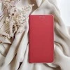 Dėklas Oem Flip case for iPhone 11 Luna Book Carbon red