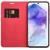 OEM atverčiamas dėklas Huawei P30 LITE Luna Book anglies raudonumo spalvos