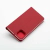 OEM atverčiamas dėklas, skirtas iPhone 16 PLUS Luna Book, anglies pluošto, raudonas