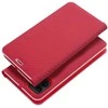 OEM atverčiamas dėklas, skirtas iPhone 16 PLUS Luna Book, anglies pluošto, raudonas