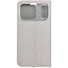 Dėklas Oem Flip case for iPhone 17 PRO Luna Book Gold sidabrinis