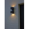 Lutec Wall outdoor luminaire Fari LED 10W 3K 1200LM IP54 dark pilkas