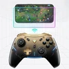 Machenike G5Pro Flagship Wireless Game Controller with Gyro Charging Station and Button Mapping - Juodas and Gold