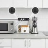 „Maclean“ maitinimo laidas, 3 lizdų prailginimo laidas + 3xUSB, 110-240V AC 50/60Hz, 2.1A max 2500W, 1.5m, juodas, MCE394 B