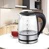 Maestro MR-062-Juodas Glass Electric Virdulys 1,2 L