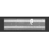 Magam Curtain tape 13.80.000.3. 8 cm. baltas