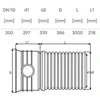 Magnaplast Culvert pipe with gasket Ø 300 mm. SN8. 3.0 m