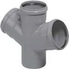 Magnaplast Vidaus kanalizacijos keturšakis HTplus, Ø 50/50/110 mm, 67°