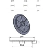 Magnaplast Inspection chamber cover D300 A15