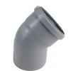 Magnaplast Vidaus kanalizacijos alkūnė HTplus, Ø 110 mm, 45°
