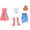 Jokomisiada Magnetic puzzle Dress up your doll in unique styles ZA5198