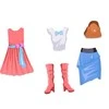 Jokomisiada Magnetic puzzle Dress up your doll in unique styles ZA5198