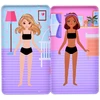 Jokomisiada Magnetic puzzle Dress up your doll in unique styles ZA5198