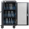 Manhattan Nešiojamas kompiuteris Charging Cart/Trolley via AC Adapteris (EU) 30-bay, Install device's AC Adapteris (power cables) into unit, Suitable for ALL laptops (to 16"), iPads, MacBooks, Chromebooks, other portable devices, Bays 380x30x280mm, Cabinet, Lockable
