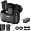 maono Wave T1 Mini Wireless Belaidis Mikrofonas | Juodas