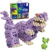 Marioinex Diplodocus ir T-Rex Mini vaflinės kaladėlės 148vnt + figūrėlė ZA5501