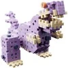 Marioinex Diplodocus ir T-Rex Mini vaflinės kaladėlės 148vnt + figūrėlė ZA5501