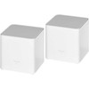 Tenda MX3 (2-PACK) mesh wi-fi system Dual-band (2.4 GHz / 5 GHz) Wi-Fi 6 (802.11ax) Baltas 1 Internal