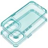 OEM dėklas, skirtas iPhone 17 AIR Matrix, skaidrus, mėtinis