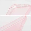 OEM dėklas, skirtas iPhone 17 Pro / 18 Pro (žemas kameros kraštas), Matrix Clear, miltelinės rožinės spalvos