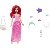 Mattel Lėlė Arielis princesė su rožine suknele