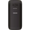 Mobilusis telefonas GSM MAXCOM MM 428 L juodos spalvos-raudonos spalvos