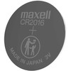 MAXELL ličio baterijos LITIO CR2016 2 vnt. 3V